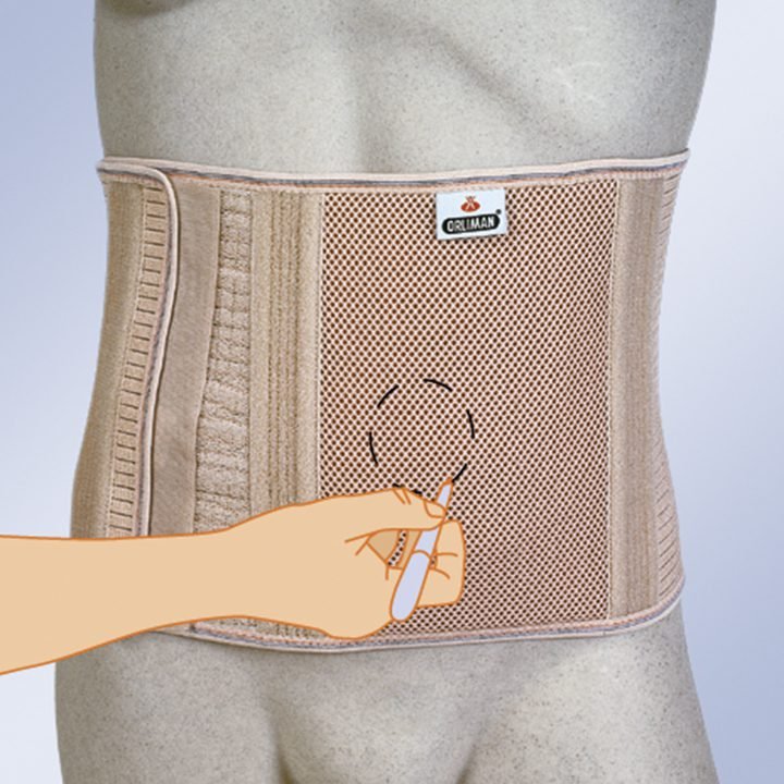 Faixa Abdominal para Ostomizados sem Orificio