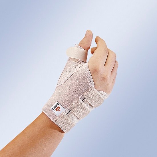 Pulso Elástico Curto com Tala Imobilizadora do Polegar